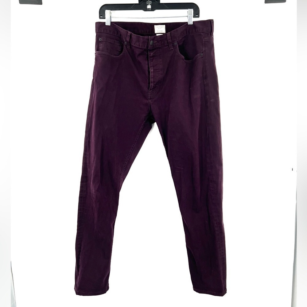 Club Monaco purple skinny pants trousers size 34/36